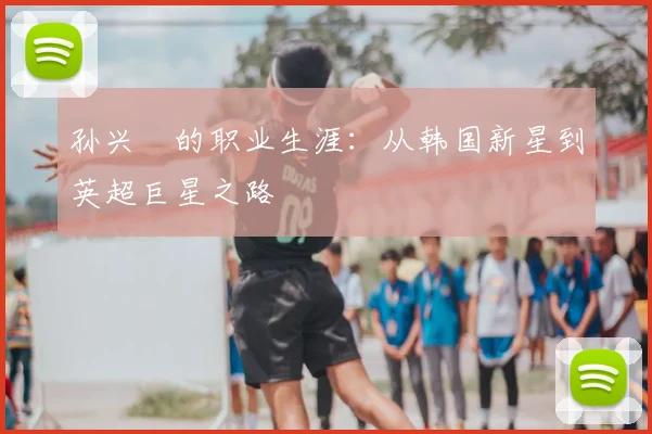 孙兴慜的职业生涯：从韩国新星到英超巨星之路